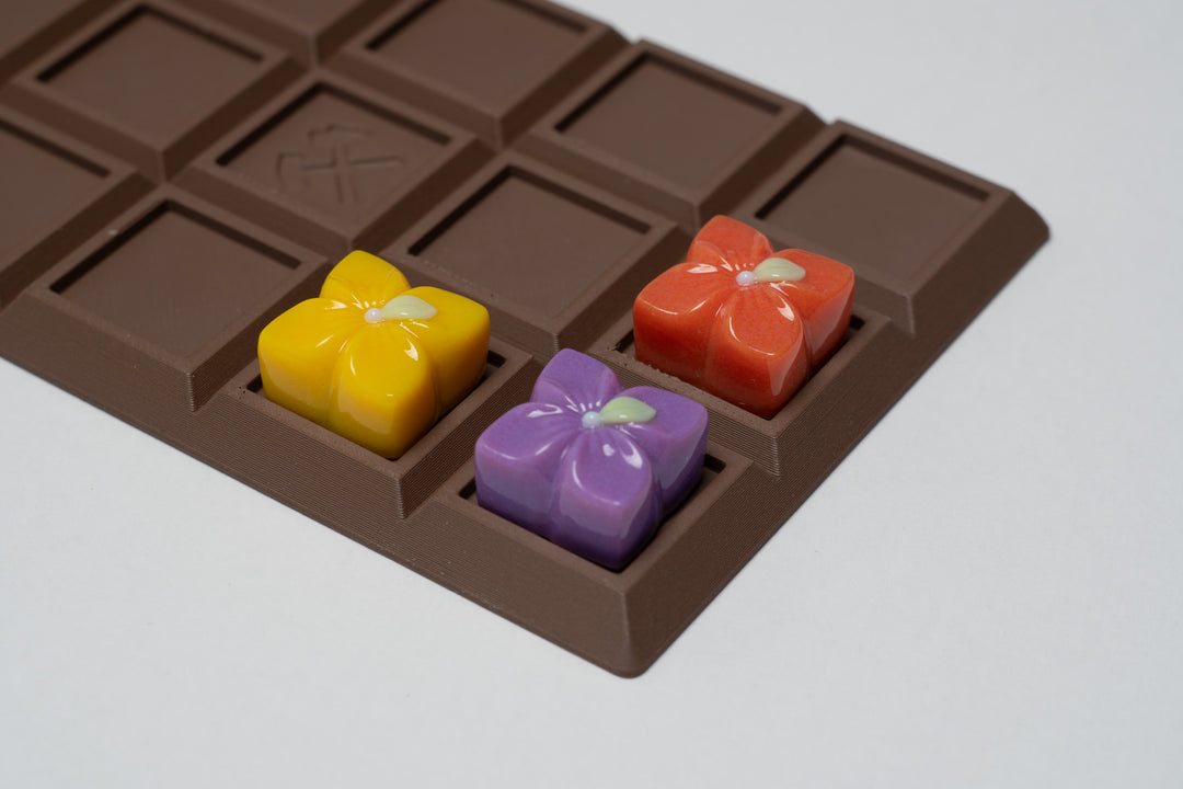 Chocolate Bar Keycap Display