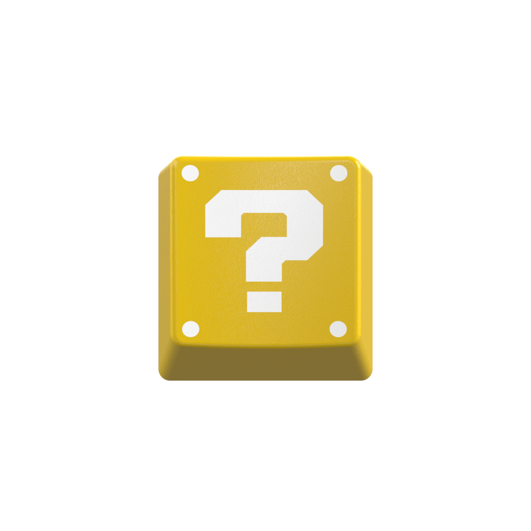 Question Block Keycap - Capsmiths Inc.